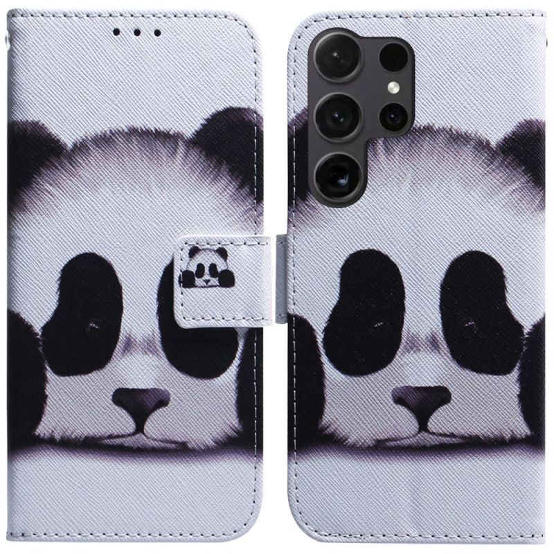 Kožený Kryt Na Samsung Galaxy S24 Ultra 5g Panda