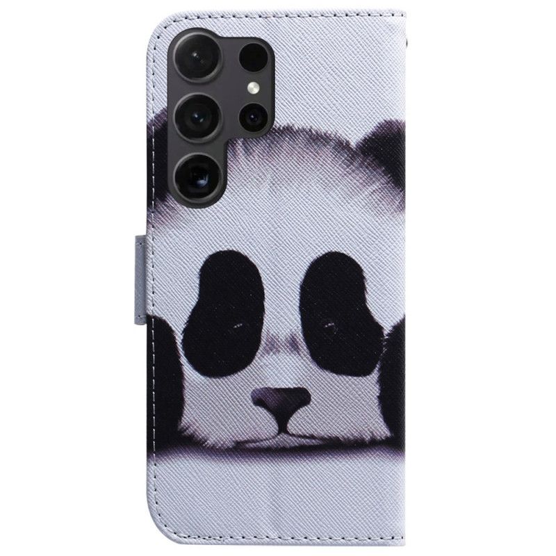 Kožený Kryt Na Samsung Galaxy S24 Ultra 5g Panda