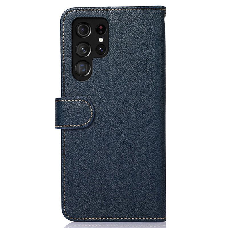 Kožený Kryt Samsung Galaxy S24 Ultra 5g S Blokováním Rfid Khazneh