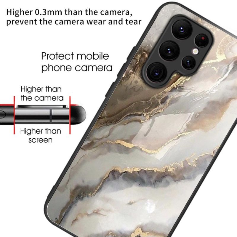 Kryt Samsung Galaxy S24 Ultra 5g Kryty Na Mobil Alchymistické Tvrzené Sklo Z Mramoru