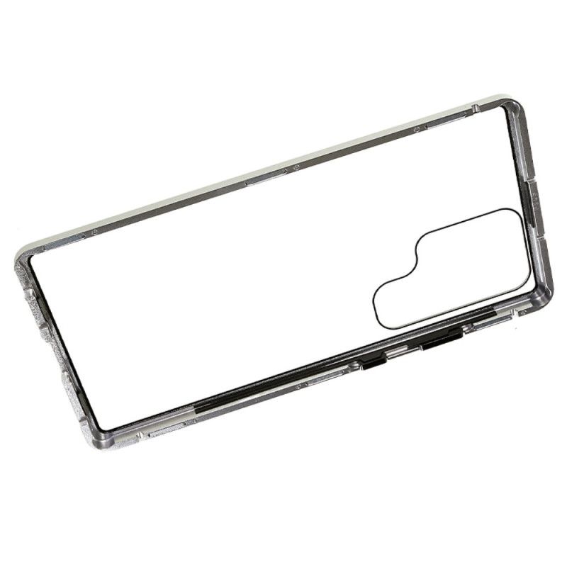 Kryt Samsung Galaxy S24 Ultra 5g Magnetické Tvrzené Sklo A Dvojitá Ochrana