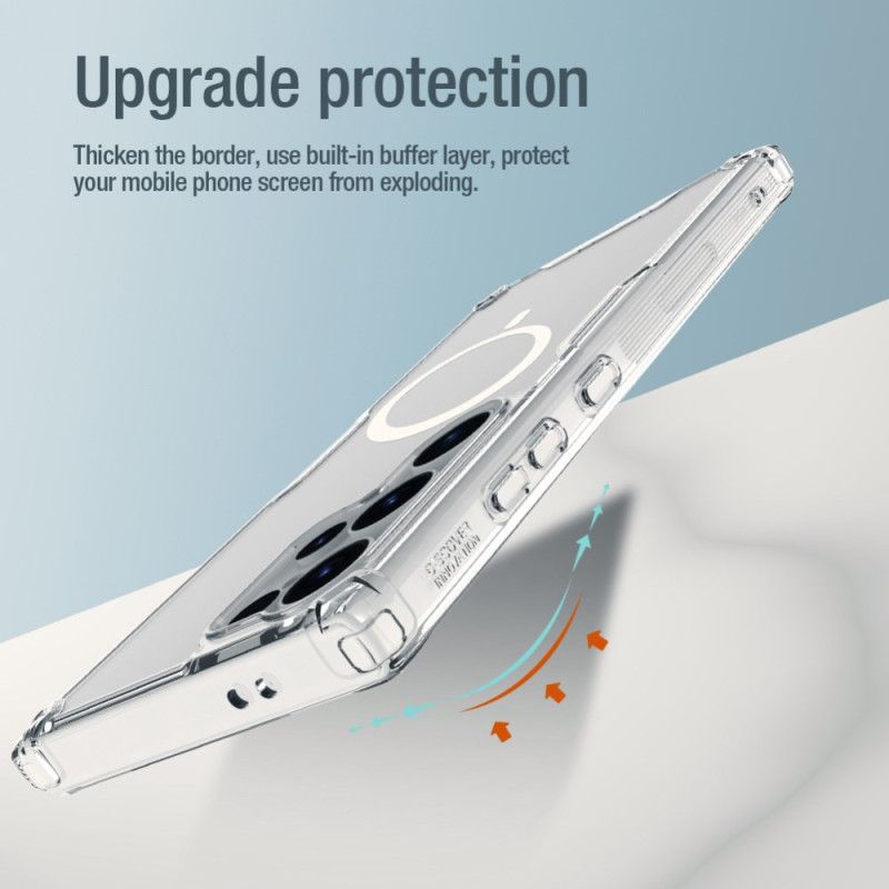 Kryt Samsung Galaxy S24 Ultra 5g Transparentní Kompatibilní S Magsafe Nature Pro Series Nillkin