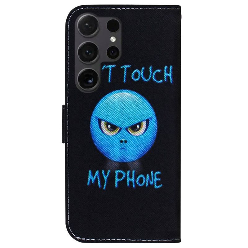 Peněženková Pouzdra Samsung Galaxy S24 Ultra 5g Kryty Na Mobil Telefon Emoji