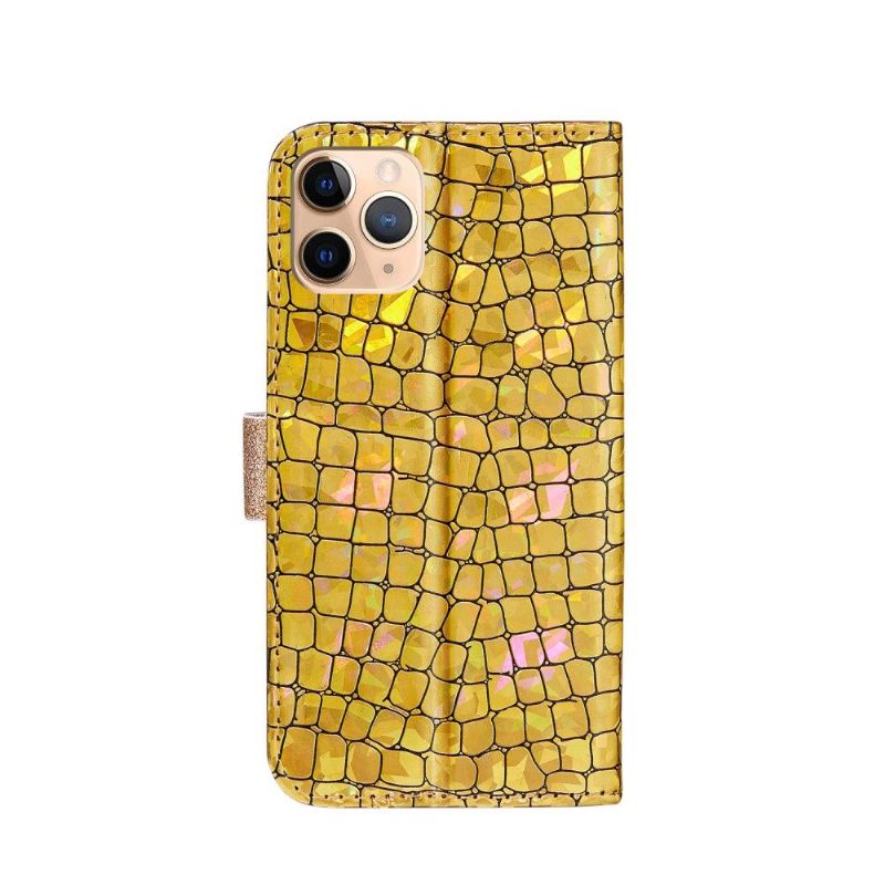 Flipové Pouzdro Na iPhone 12 Pro Max Luxusní Croc Efekt