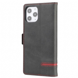 Flipové Pouzdro Na iPhone 12 Pro Max Obchodní Styl