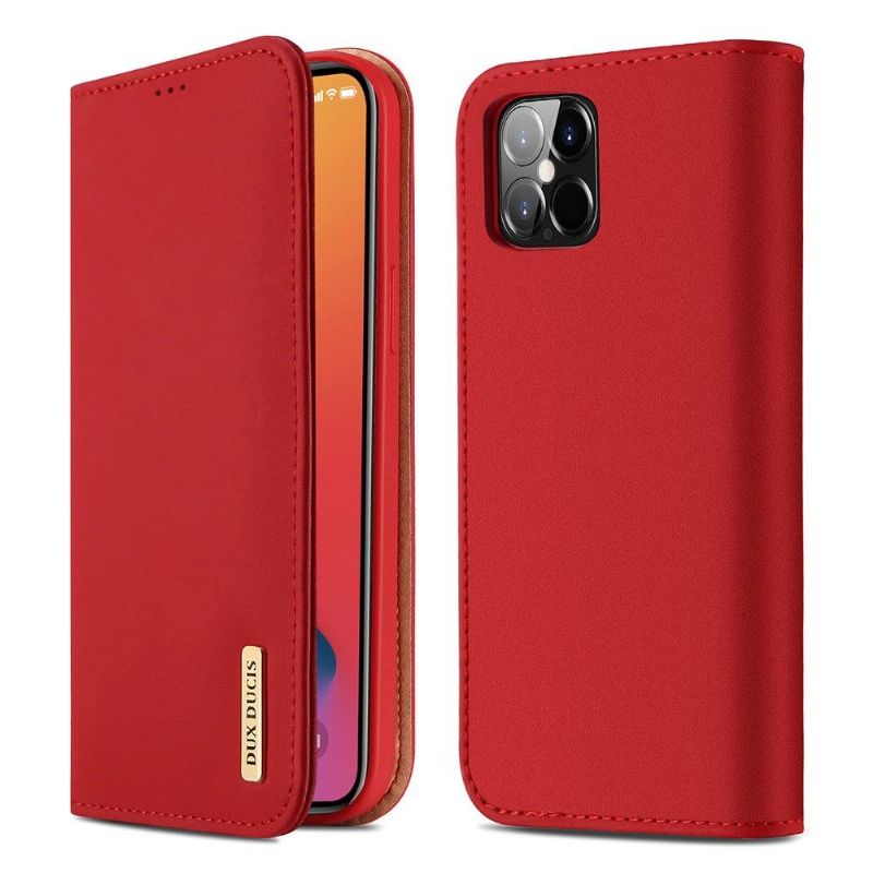 Flipové Pouzdro Na iPhone 12 Pro Max Série Přání Kůže