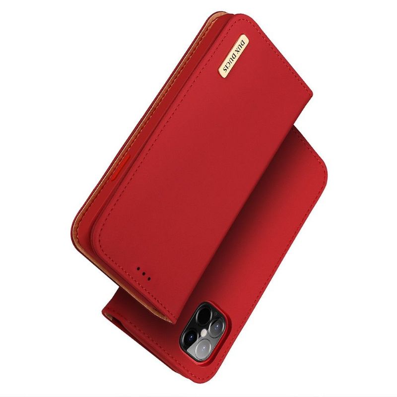 Flipové Pouzdro Na iPhone 12 Pro Max Série Přání Kůže