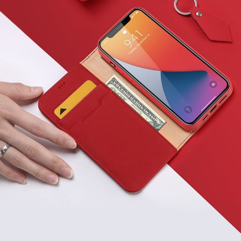 Flipové Pouzdro Na iPhone 12 Pro Max Série Přání Kůže