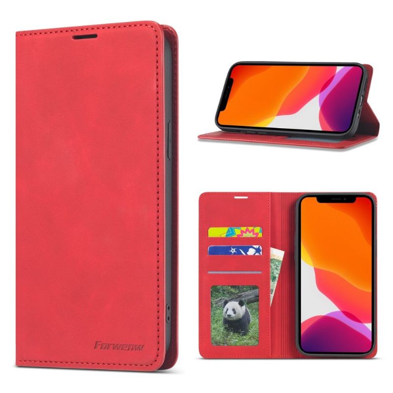 Flipové Pouzdro Na iPhone 12 Pro Max Umělá Kůže Forwenw