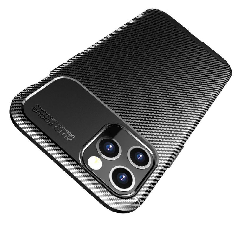 Kryt Na iPhone 12 Pro Max Efekt Uhlíkových Vláken