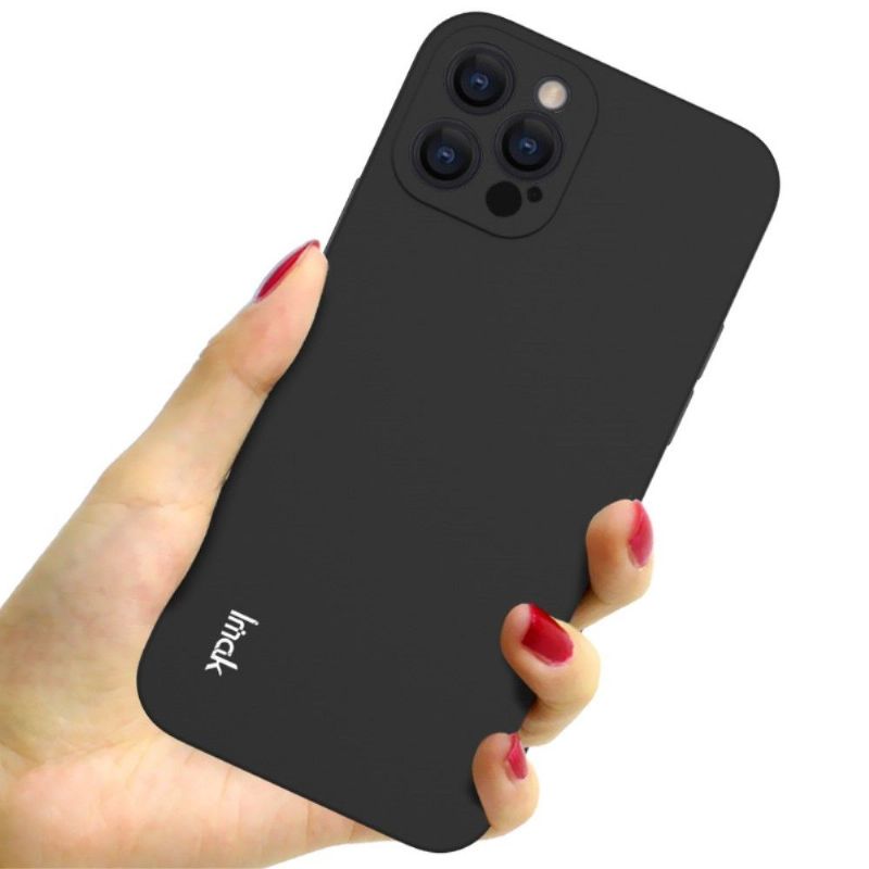 Kryt Na iPhone 12 Pro Max Flexibilní Pocitová Barva