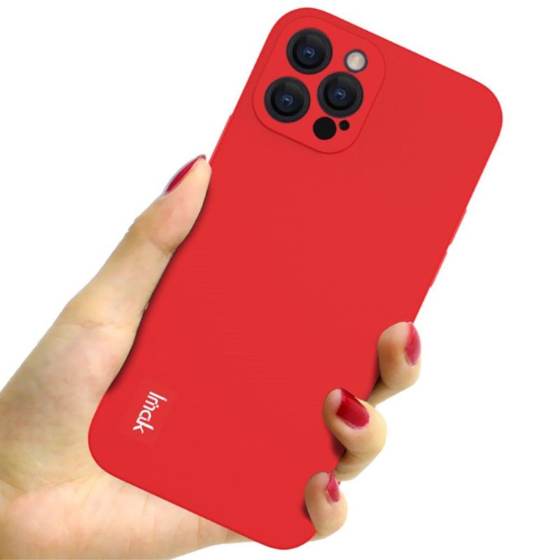 Kryt Na iPhone 12 Pro Max Flexibilní Pocitová Barva