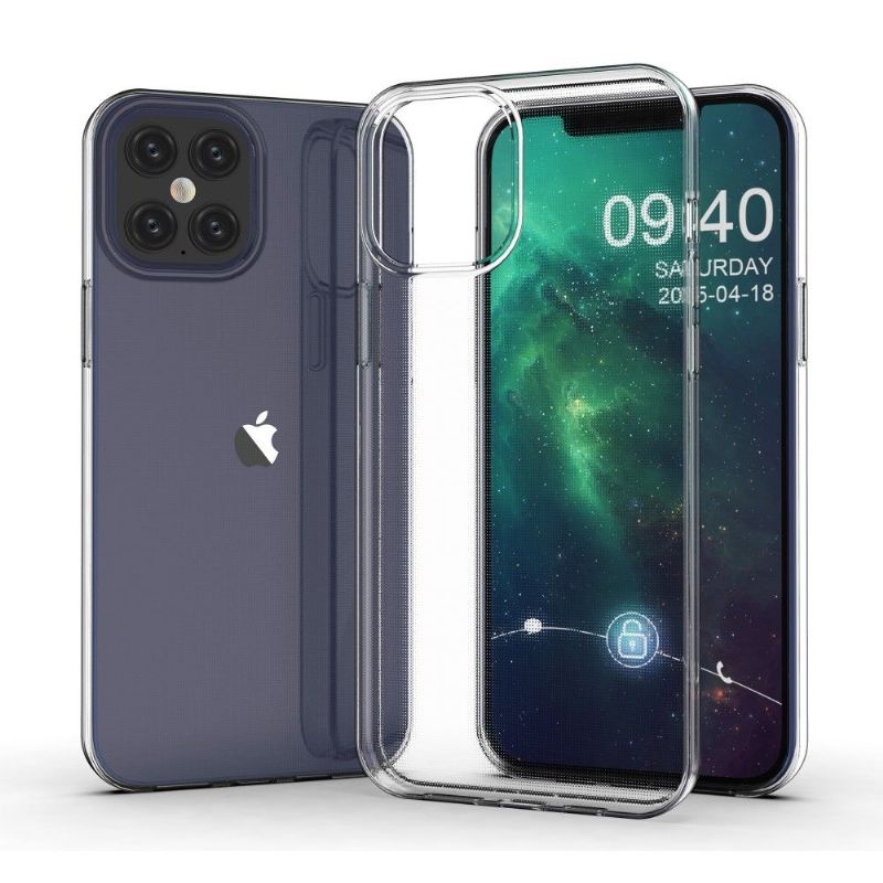 Kryt Na iPhone 12 Pro Max Jemné A Průhledné