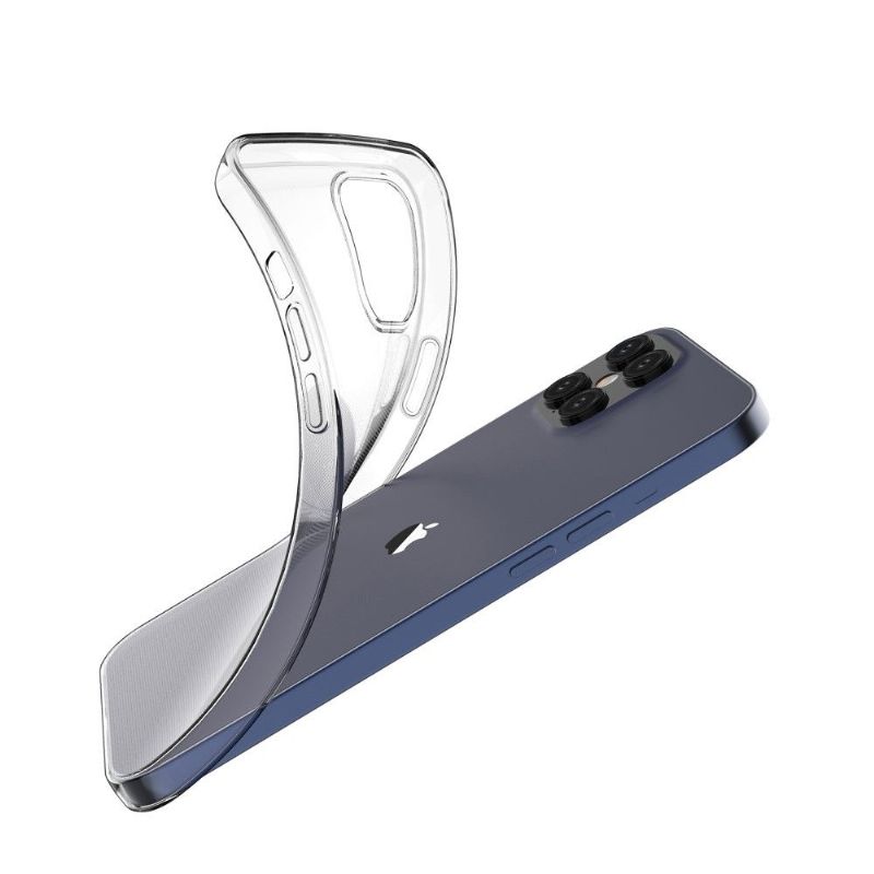 Kryt Na iPhone 12 Pro Max Jemné A Průhledné