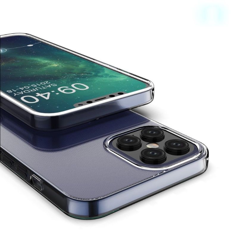 Kryt Na iPhone 12 Pro Max Jemné A Průhledné