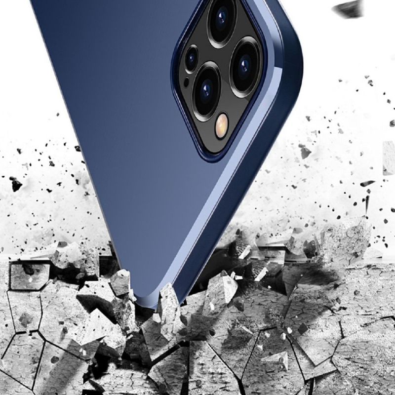 Kryt Na iPhone 12 Pro Max Magnetický Zjednodušení – Námořnická Modř