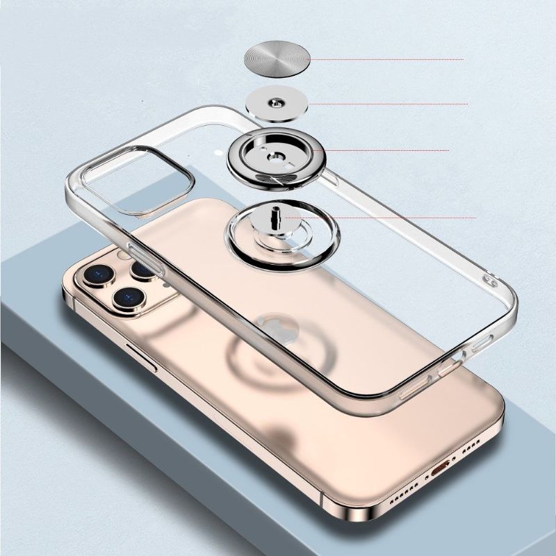 Kryt Na iPhone 12 Pro Max S Magnetickým Kroužkem
