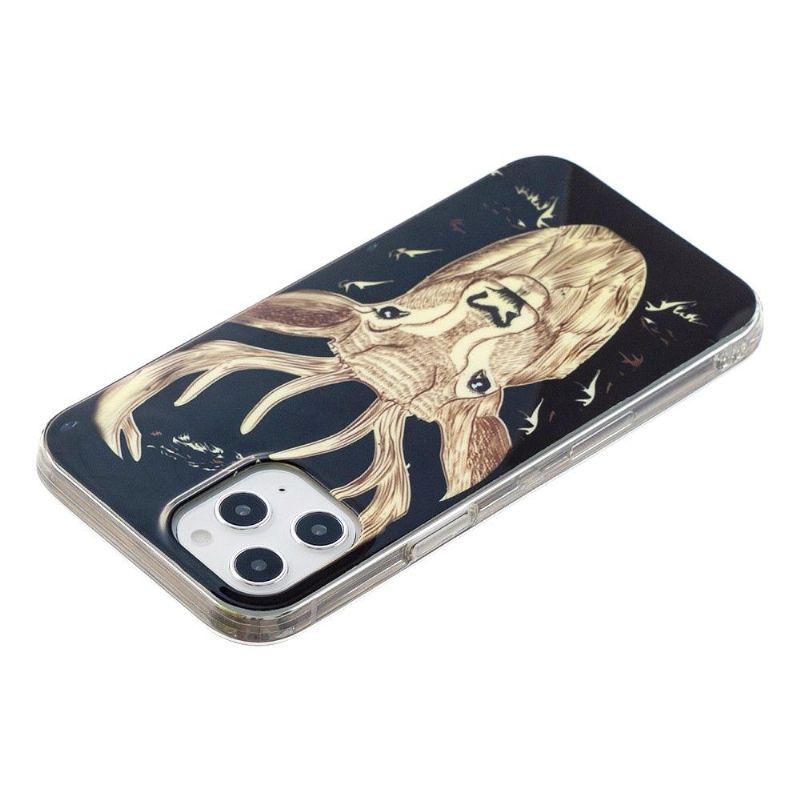 Kryt Na iPhone 12 Pro Max Svítící Elk