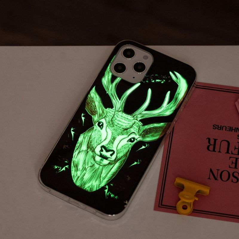 Kryt Na iPhone 12 Pro Max Svítící Elk