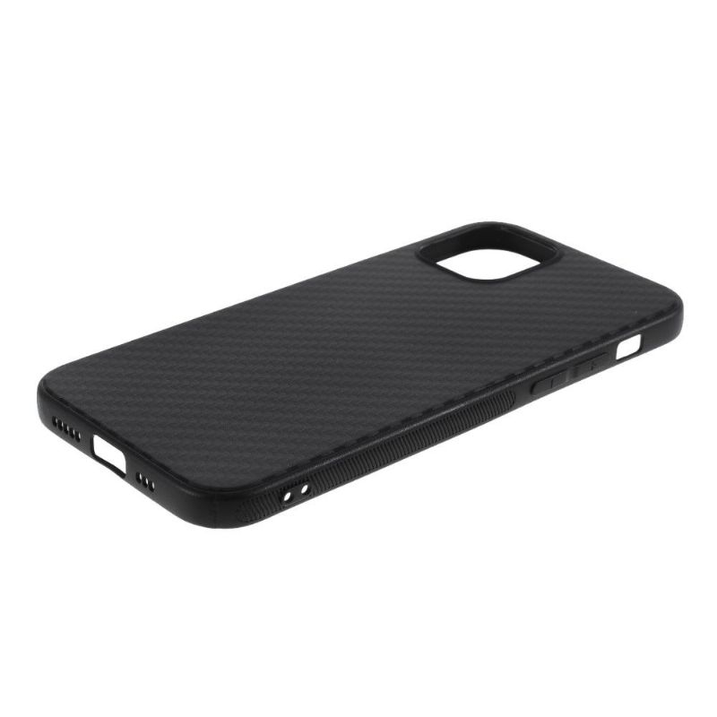 Kryt Na iPhone 12 Pro Max Vzhled Uhlíkových Vláken