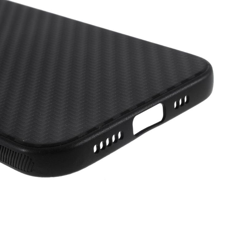 Kryt Na iPhone 12 Pro Max Vzhled Uhlíkových Vláken