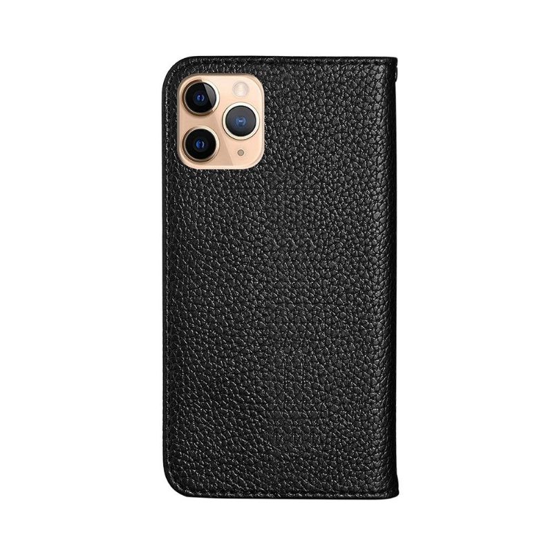 Kryty Na Mobil Na iPhone 12 Pro Max Flipové Pouzdro Umělá Kůže Zrnitá
