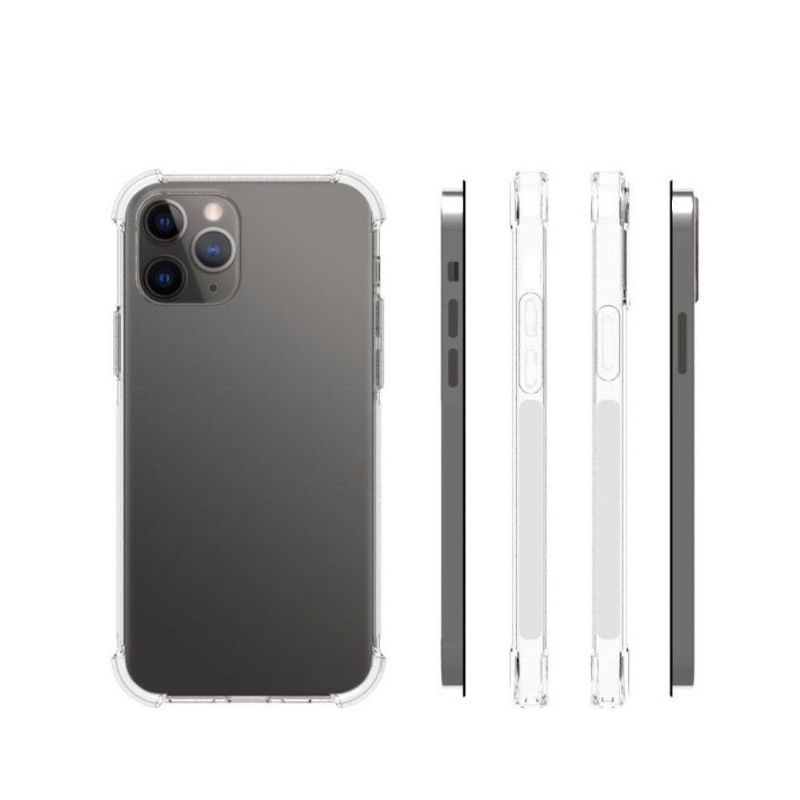 Kryty Na Mobil Na iPhone 12 Pro Max Průhledné Zesílené Rohy