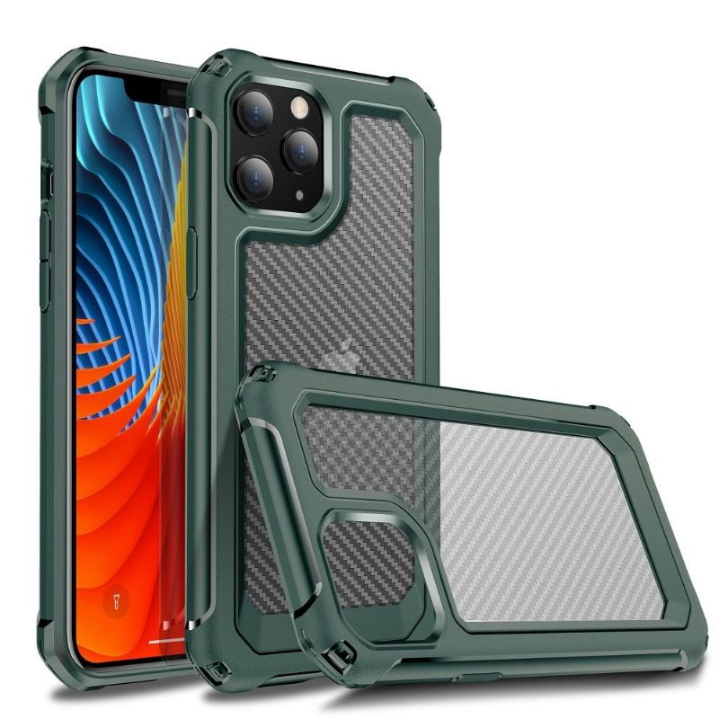 Kryty Na Mobil Na iPhone 12 Pro Max Vymazat Styl Uhlíkových Vláken