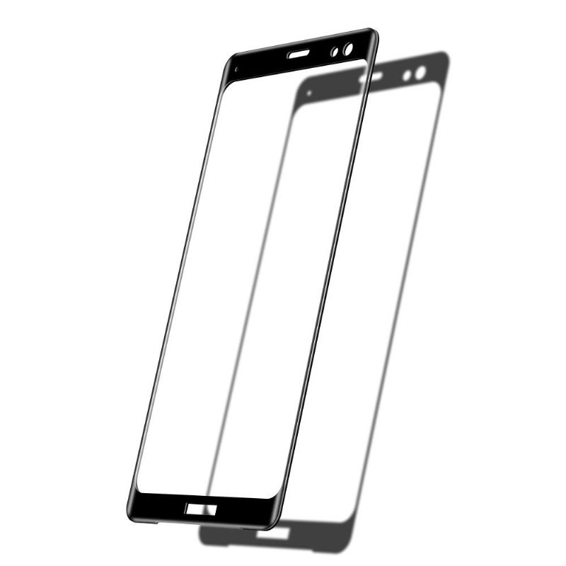 Ochranné Tvrzené Sklo Sony Xperia Xz3 V Plné Velikosti – Černé