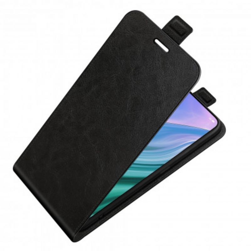Flipové Pouzdro Na Oppo A54 5G / A74 5G Kožené Pouzdro Svislá Klopa S Koženým Efektem