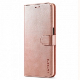 Flipové Pouzdro Na Oppo A54 5G / A74 5G Kožený Efekt Lc.imeeke
