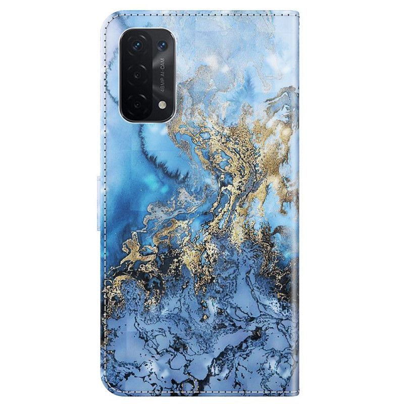 Flipové Pouzdro Na Oppo A54 5G / A74 5G Na Lana Popruh Art