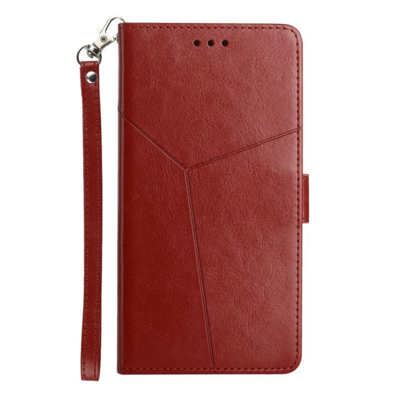 Flipové Pouzdro Na Oppo A54 5G / A74 5G Na Lana Y Strappy Design