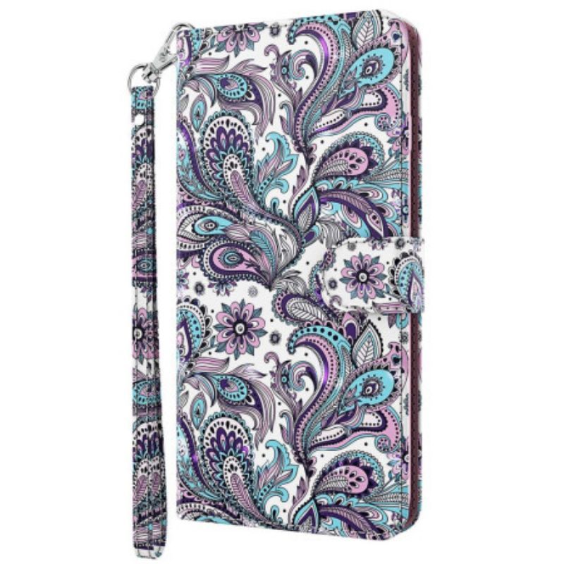Flipové Pouzdro Na Oppo A54 5G / A74 5G Paisley