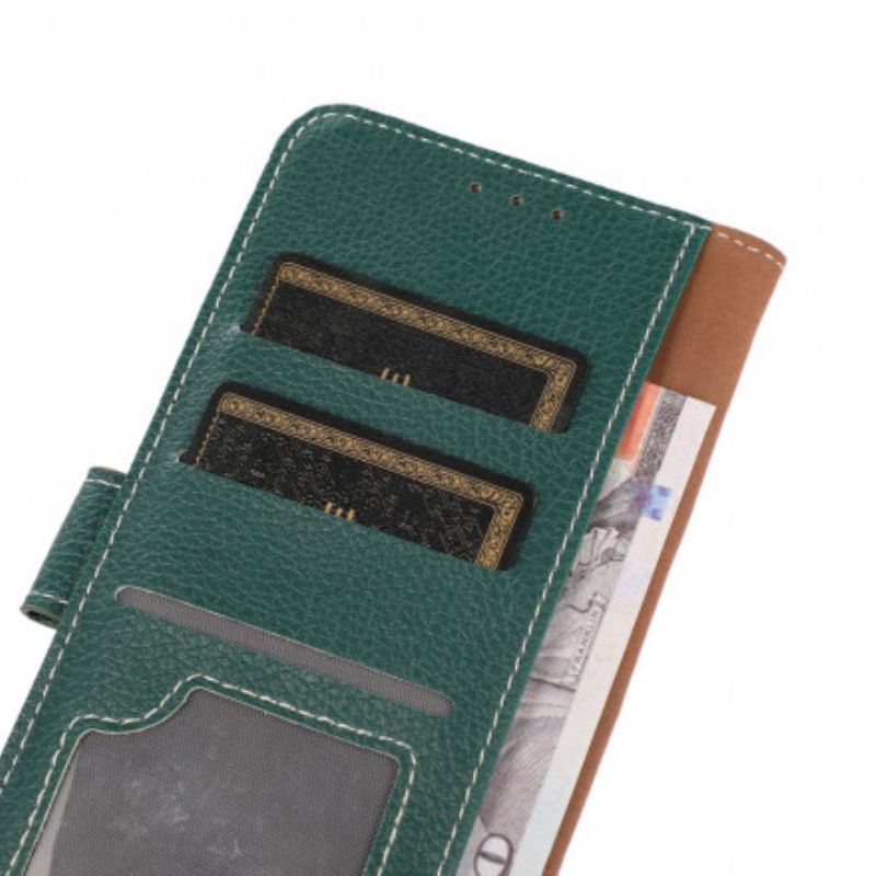 Flipové Pouzdro Na Oppo A54 5G / A74 5G Textura Liči