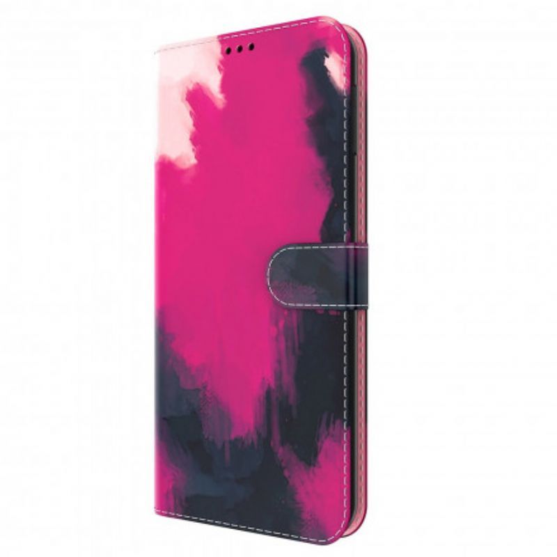 Flipové Pouzdro Na Oppo A54 5G / A74 5G Vodové Barvy