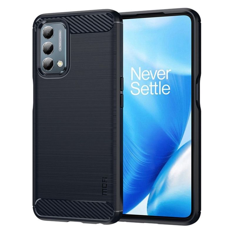 Kryt Na Oppo A54 5G / A74 5G Mofi Kartáčované Uhlíkové Vlákno
