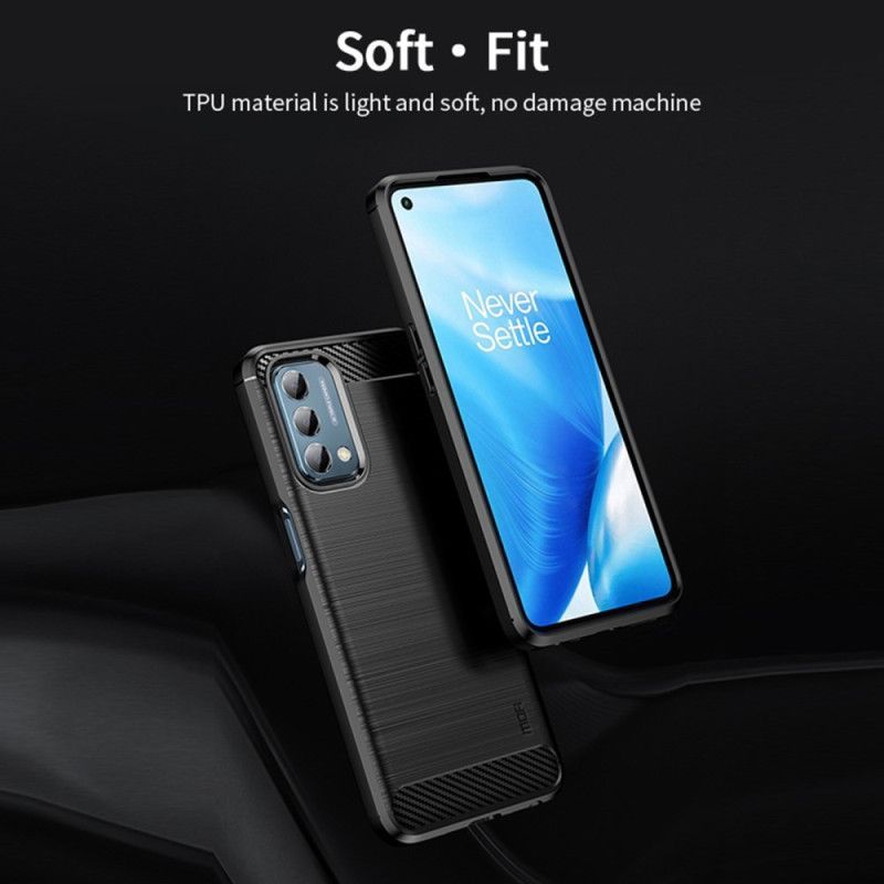 Kryt Na Oppo A54 5G / A74 5G Mofi Kartáčované Uhlíkové Vlákno