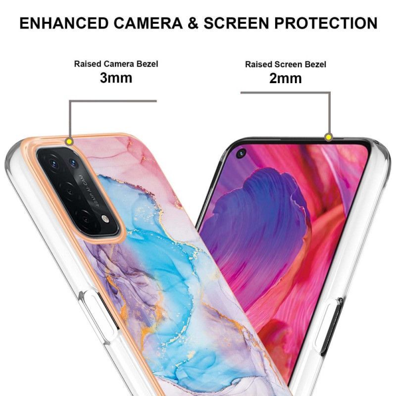 Kryt Na Oppo A54 5G / A74 5G Mramor