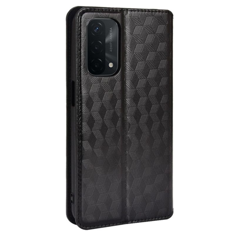 Kryty Na Mobil Na Oppo A54 5G / A74 5G Flipové Pouzdro 3d Textura