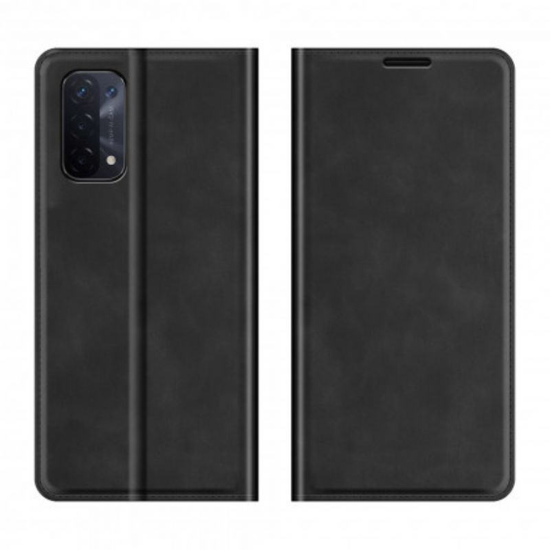 Kryty Na Mobil Na Oppo A54 5G / A74 5G Flipové Pouzdro Skin Touch