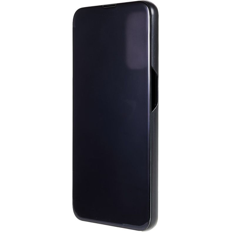 Kryty Na Mobil Na Oppo A54 5G / A74 5G Zrcadlový A Kožený Efekt