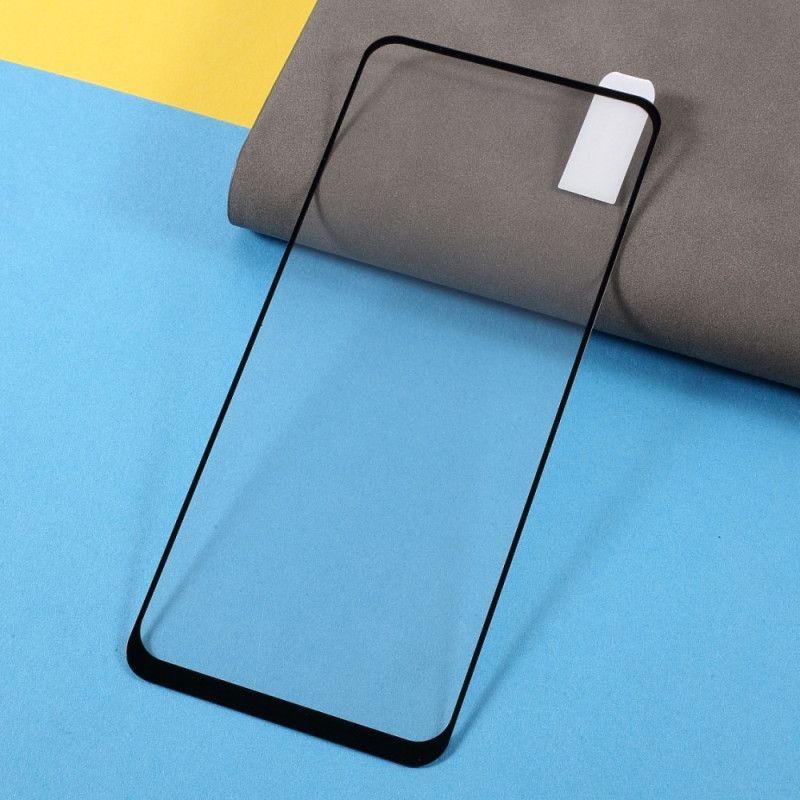 Ochranné Tvrzené Sklo Na Displej Oppo A54 5G / A74 5G Černé Obrysy