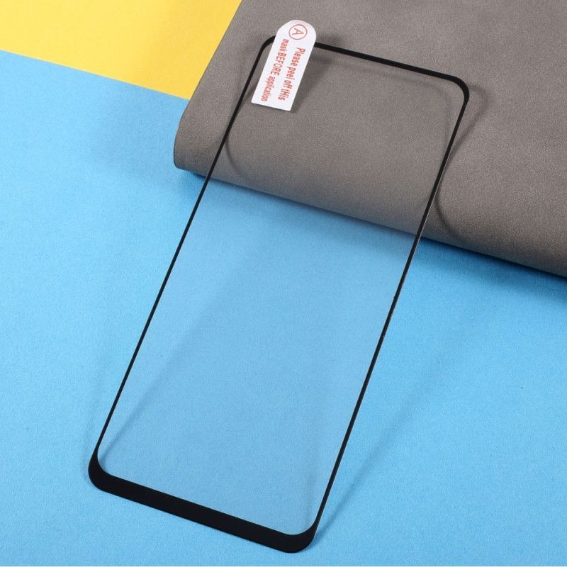 Ochranné Tvrzené Sklo Na Displej Oppo A54 5G / A74 5G Černé Obrysy