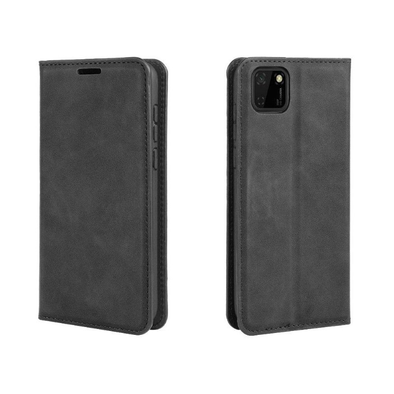 Flipové Pouzdro Na Huawei Y5p Obchodní Retro