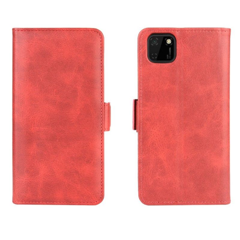 Kožené Pouzdro Na Huawei Y5p Matný Kryt Z Umělé Kůže