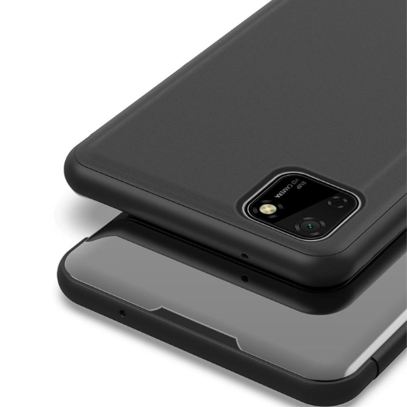 Kryt Na Huawei Y5p Flipové Pouzdro Zrcadlový Efekt