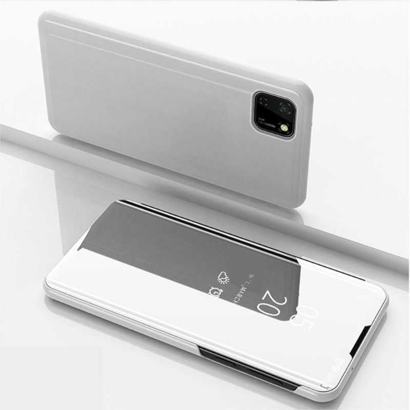 Kryt Na Huawei Y5p Flipové Pouzdro Zrcadlový Efekt