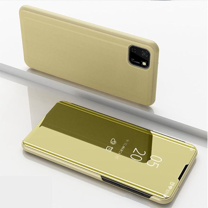 Kryt Na Huawei Y5p Flipové Pouzdro Zrcadlový Efekt
