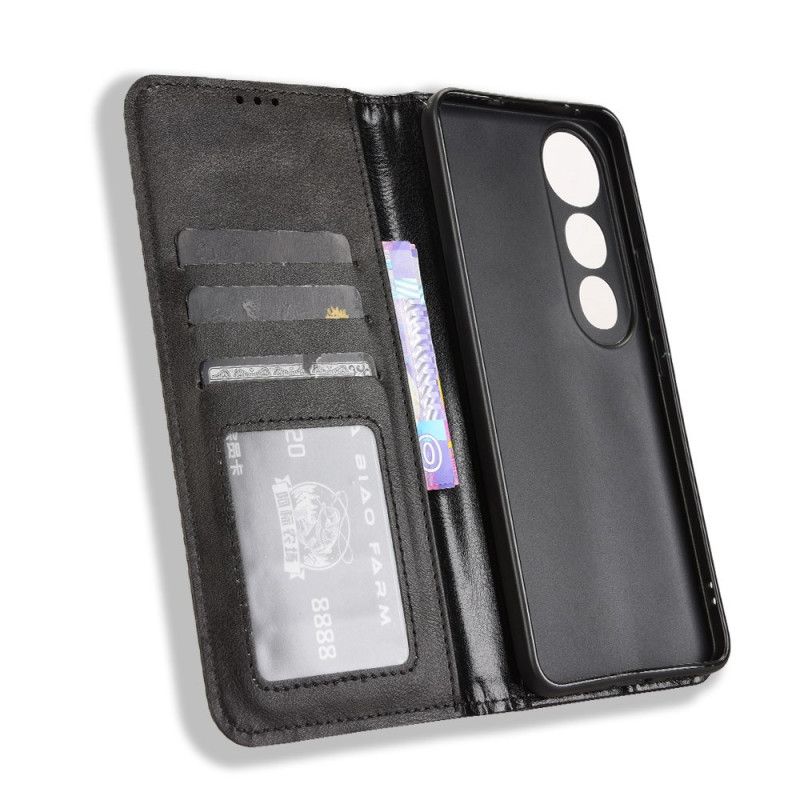 Kožené Pouzdro Folio Vivo V50 Lite 5g Vintage Vlys